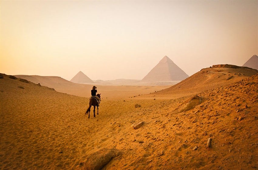 Giza Piramidleri, Mısır