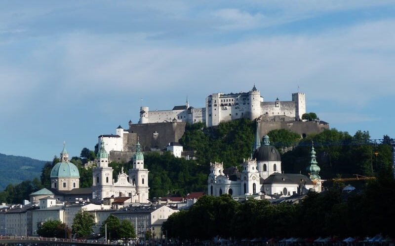 Salzburg Hohensalzburg Kalesi1