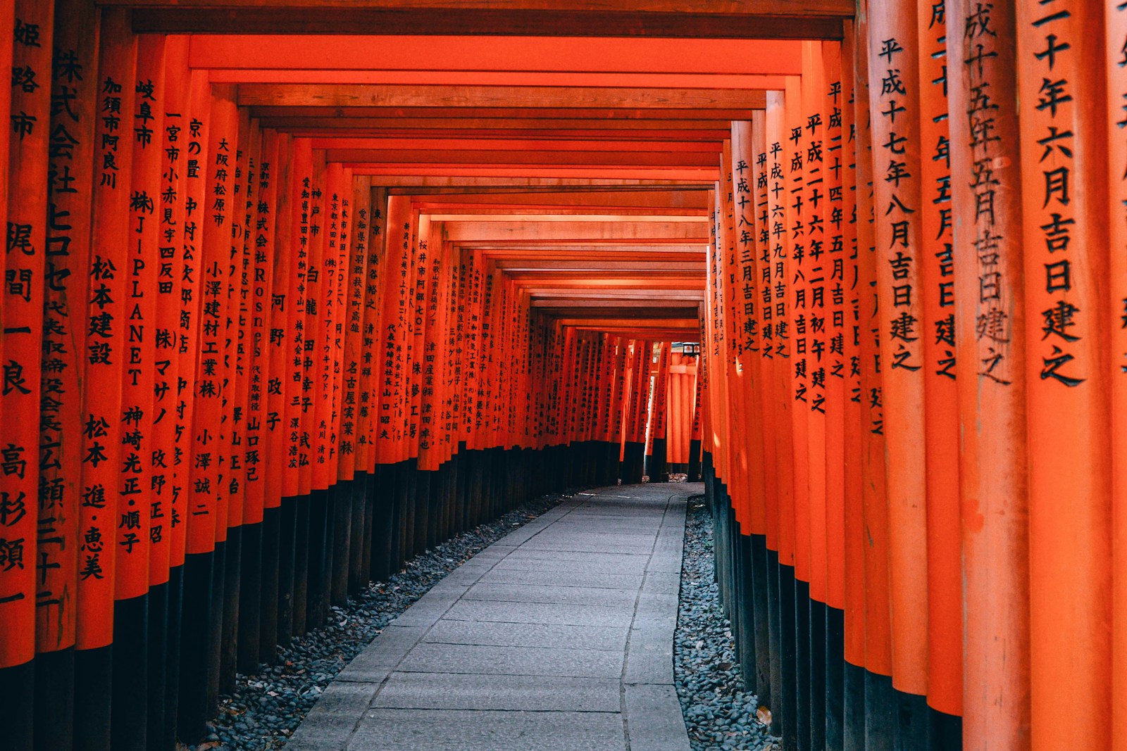 Japonya'da tapınak ve sonbahar renkleri